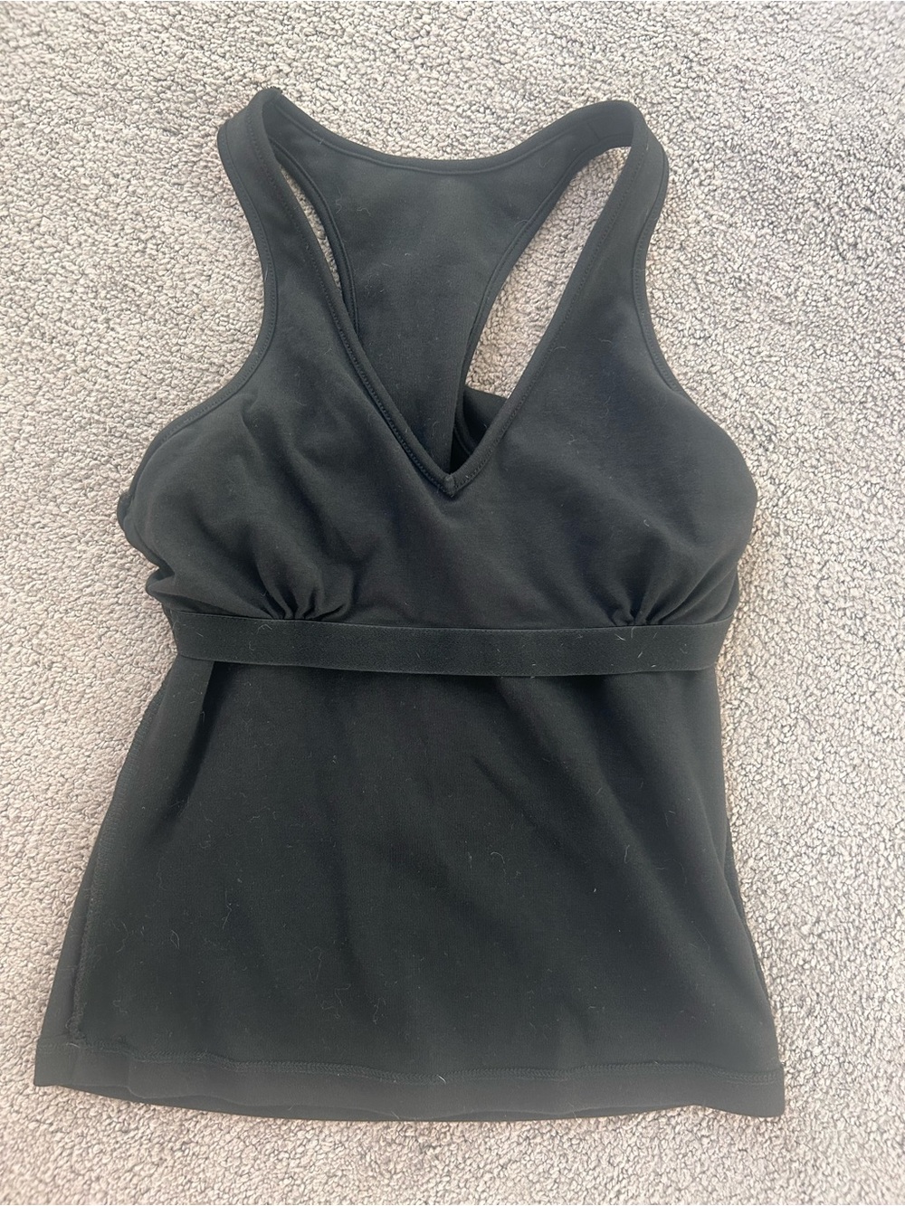 Express Black V-Neck Racerback Tank Top | Small - Picture 10 of 10